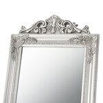 Miroir sur pied inclinable 160 x 40 cm argenté 03_0007960