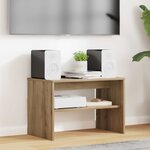vidaXL Meuble TV Chêne artisanal 60 x 35 x 40 cm Bois d'ingénierie