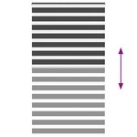 vidaXL Store zèbre noir 120x200 cm largeur du tissu 115 9 cm polyester