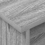 vidaXL Meuble TV Gris Sonoma 100 x 35 x 35 cm Bois d'ingénierie