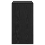 vidaXL Bureau Chêne noir 70 x 40 x 76 cm