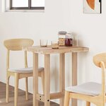 vidaXL Dessus de table rectangulaire 80x50x4 cm bois massif d'acacia