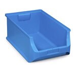 Bac à bec plastique résistant raja bleu 23 l (lot de 6)