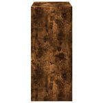 vidaXL Buffet chêne fumé 70x41x93 cm bois d'ingénierie