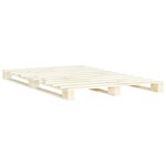 vidaXL Cadre de lit de palette 180x200 cm Bois de pin massif