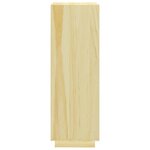 vidaXL Bibliothèque/Séparateur de pièce 40x35x103 cm pin massif