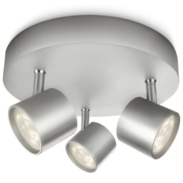 Philips - spot à led star l20 cm - gris