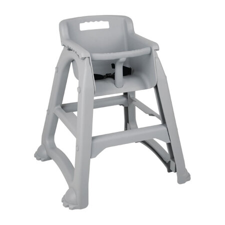Chaise haute pour enfant empilable - bolero -  - plastique 650x560x730mm