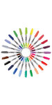 Sharpie assortiment de 24 marqueurs permanents "couleurs cosmic" - pointe fine