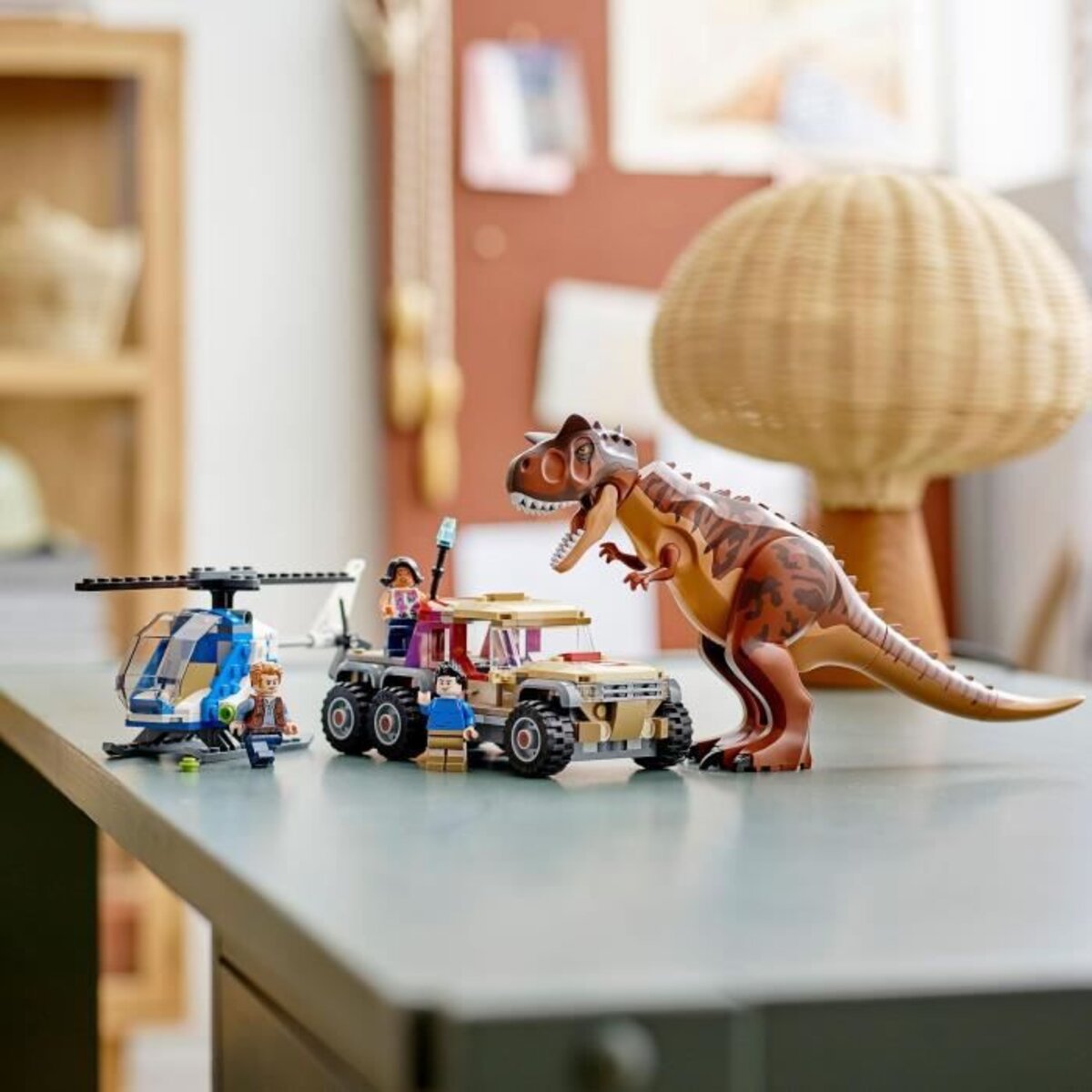 Lego 76939 jurassic world l'évasion du stygimoloch dinosaure jouet