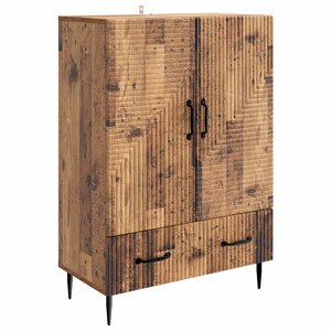 vidaXL Buffet Bois ancien 66 x 34 5 x 95 cm Bois d'ingénierie