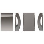 Boîte aux lettres NYC Acier inoxydable Argenté BG11003 - Perel