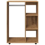 vidaXL Garde-robe chêne artisanal 80x40x110 cm bois d'ingénierie