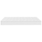 vidaXL Matelas à ressorts bonnell moyen 160x200 cm