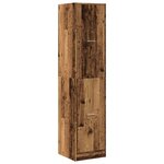vidaXL Armoire d'apothicaire vieux bois 40x41x174 5 cm bois ingénierie