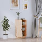vidaXL Buffet 34x40x75 cm Bois massif de pin