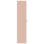 vidaXL Armoire de rangement 2 Pièces Rose 90 x 40 x 180 cm Acier