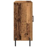 vidaXL Buffet Bois ancien 90 x 34 x 80 cm Bois d'ingénierie
