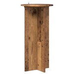 vidaXL Support de Plante 2 pièces Bois ancien 40 x 40 x 80 cm