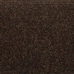 vidaXL Tapis d'escalier auto-adhésifs 20 pièces 65 x 21 x 4 cm Marron Demi-rond Grand