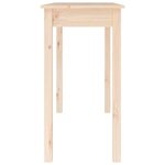 vidaXL Table console 110x40x75 cm Bois massif de pin