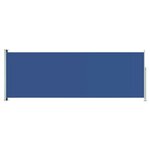 vidaXL Auvent latéral rétractable de patio 220x600 cm Bleu