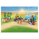 71442  Fermier avec tracteur et citerne