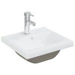vidaXL Cabinet de lavabo Chêne noir 41 x 39 x 62 cm Bois d'ingénierie