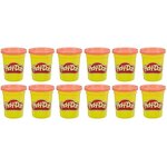 Play-doh - pâte a modeler - 12 pots de 112g - rouge