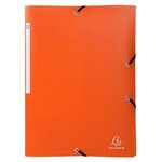 Chemise à élastique 3 rabats Polypropylène 5/10e Opaque A4 Assorties EXACOMPTA