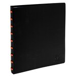 Protège-documents À Anneaux Avec Pochettes Détachables - 60 Vues Exactive - A5 - Noir - X 6 - Exacompta