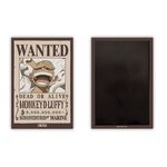ONE PIECE - Aimant Standard - Wanted Luffy