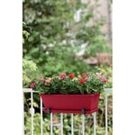 ELHO Balconniere Barcelona 40 - Fruits rouges - Extérieur & Balcon - L 19,5 x W 39,5 x H 15,6 cm