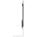 vidaXL Barrière de sécurité de lit d'enfant Gris foncé 90x25 cm Tissu