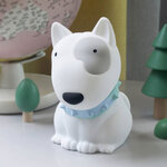 Veilleuse souple en silicone rechargeable chien