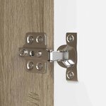 vidaXL Cabinet de salle de bain Chêne Sonoma 30 5 x 30 x 195 cm