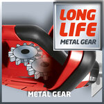 Einhell taille-haies sans fil "ge-ch 1846 li kit" 2 ah 18 v