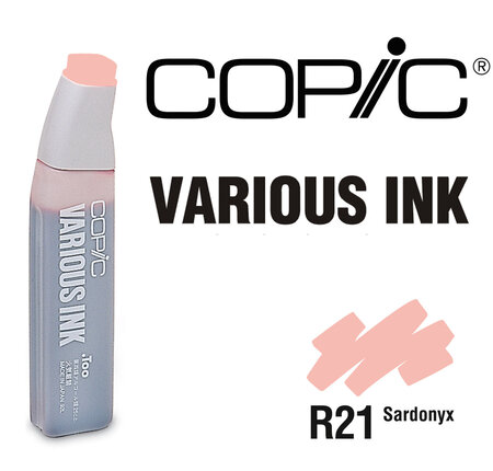 Encre various ink pour marqueur copic r21 sardonyx