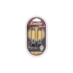 Pack de 2 ampoules retroled  culot g9  3 7w cons. (400 lumens)  lumière blanche chaud