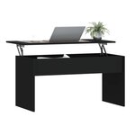 Vidaxl table basse noir 102x50 5x52 5 cm bois d'ingénierie
