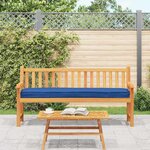 vidaXL Coussin de palette Bleu royal 180 x 40 x 8 cm Tissu Oxford