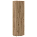 vidaXL Haut Armoire 2 Pièces Chêne artisanal 50 x 42 5 x 185 cm