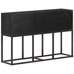 vidaXL Buffet 115x30x76 cm Bois de manguier massif