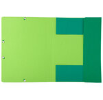 Chemise à élast.3Rab FOREVER Vert F/Vert C. x 25 EXACOMPTA
