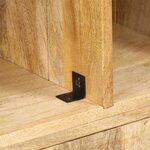 vidaXL Bibliothèque 60x35x180 cm Bois de manguier solide