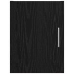 vidaXL Meuble mural Chêne noir 30 x 42 5 x 40 cm Bois d'ingénierie