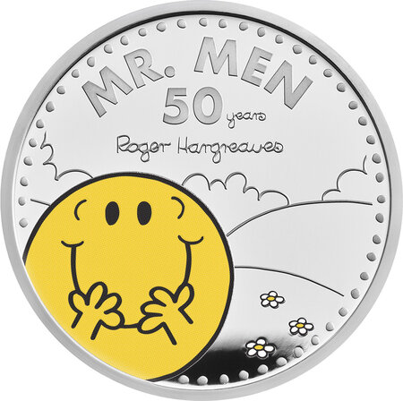 Pièce de monnaie en Argent 2 Pounds g 31.1 (1 oz) Millésime 2021 Mr Men Little Miss MR MEN LITTLE MISS