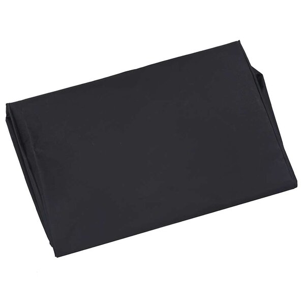 vidaXL Bâche de chariot de jardin Noir 81x41x21 cm Tissu