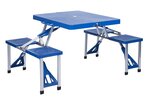 Table de camping 4 personnes avec banc - Kingcamp