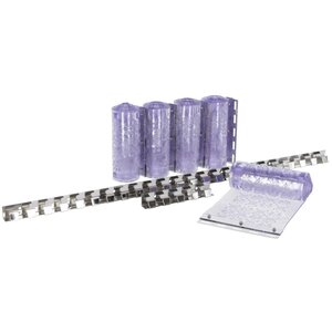 Kerbl kit de rideau bande contre mouches 225 cm pvc